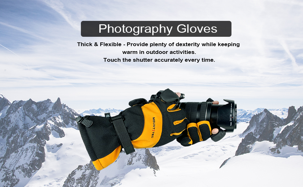 Mount Tec Windproof Photography Gloves - Gallery 18