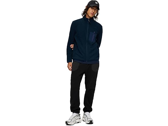 Merrell Mens Jungle Fleece Full Zip Outdoor Jacket
