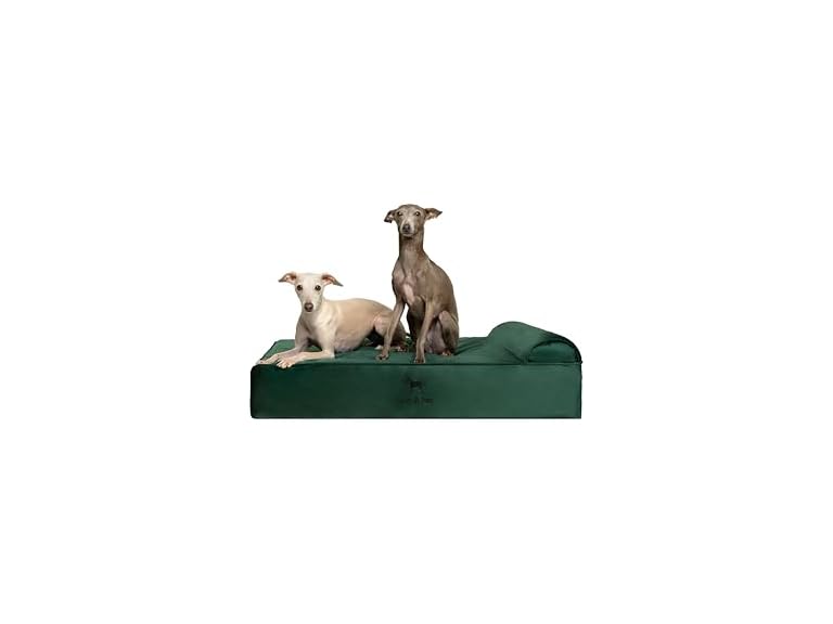 NOAH & PAW CL-VE-DGR-L L NOAH & PAW Dog Bed - Classic