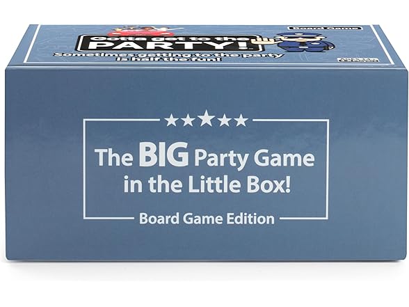 Gotta Get to The Party! Exciting Board Game