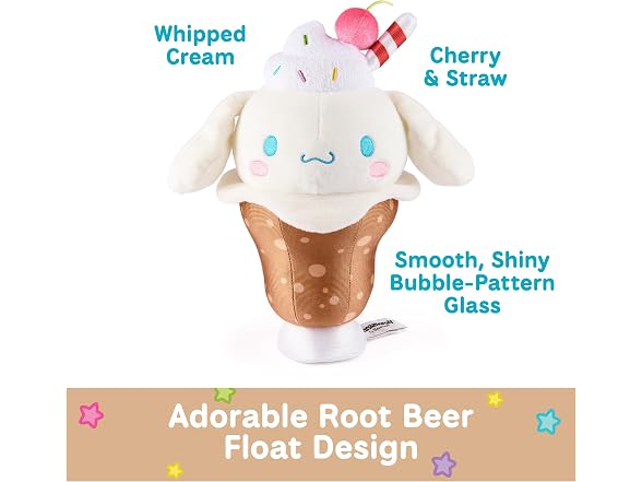 GUND Sanrio Cinnamoroll Root Beer Float Plush