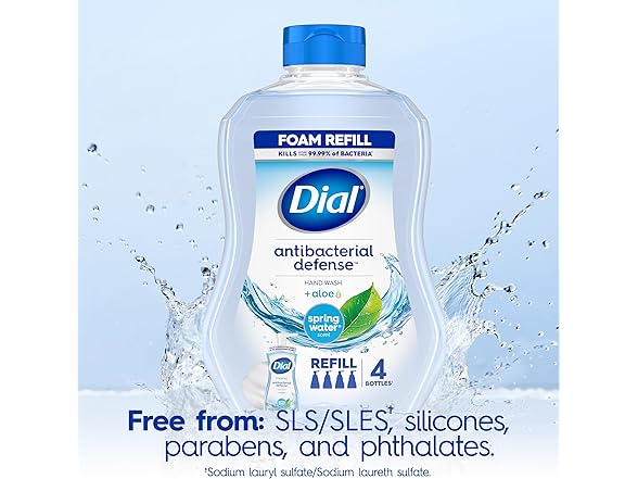 Dial Dial Spring Water Refill 30oz HPC