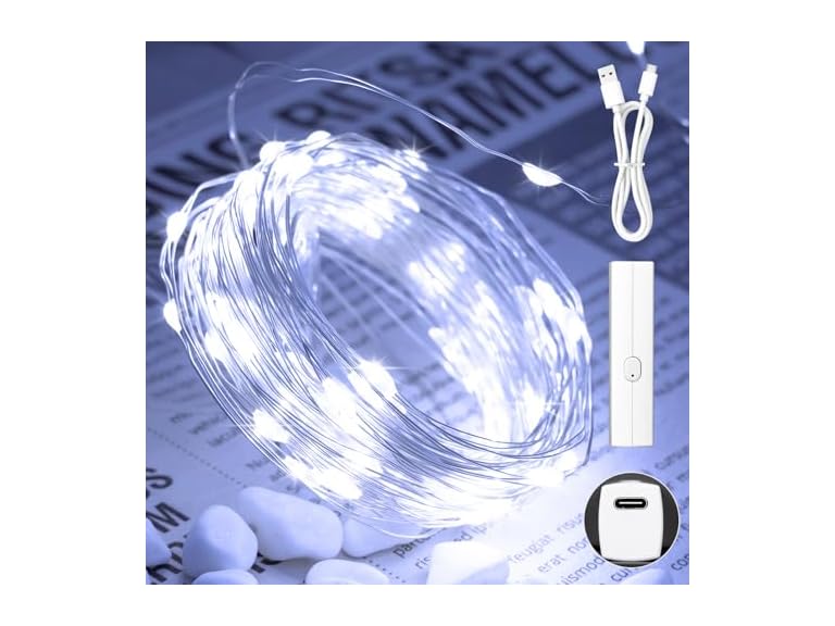 Lakumu KN0001 LED String Lights Battery Operated