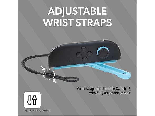 (2 Pack) RepairBox Wrist Strap for Joy Con 2
