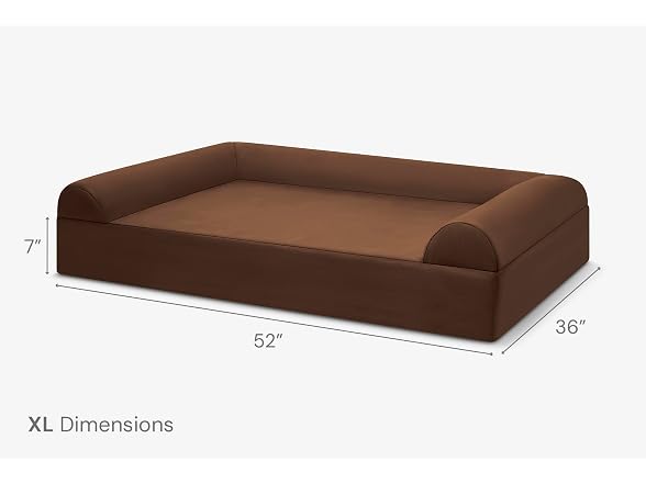 Barker Beds XL Orthopedic Dog Sofa Bed - 7" Pillow Top