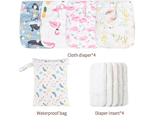 HappyFlute Newborn Cloth Diapers