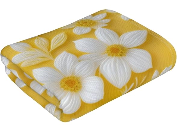 Ouqiuwa Soft Yellow and White Flowers Hand
