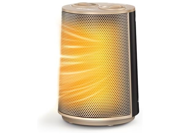 GiveBest Portable Space Heater – 1500W Gold