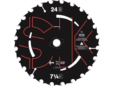 $6.99 Skilsaw 7-1/4 In. X 24-Tooth Carbide Tip Saw Blade dealfomo
