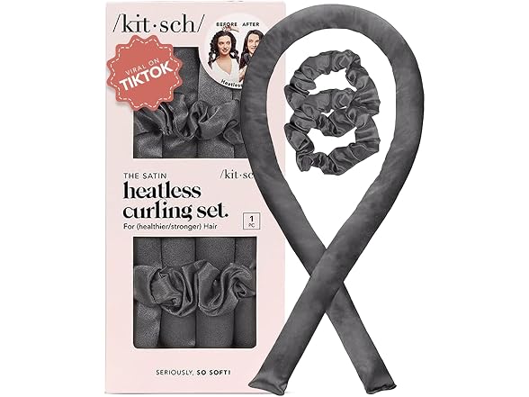 Kitsch Satin Heatless Hair Curler Set