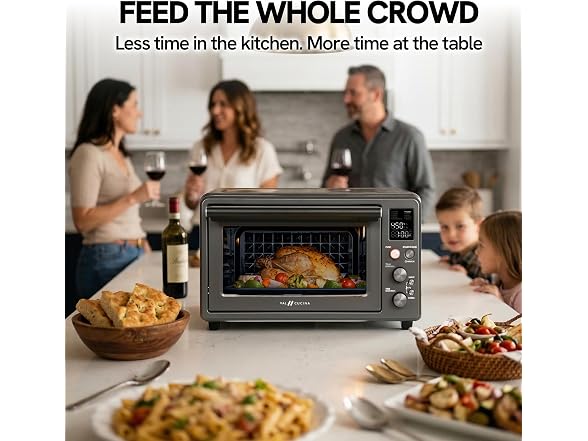 VAL CUCINA air fryer toaster oven