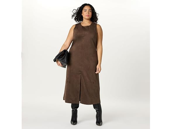 The Drop Women’s Mina Faux Suede Maxi