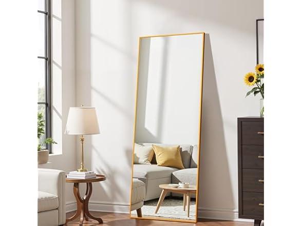 Simple Deluxe Aluminum Frame Large Mirror