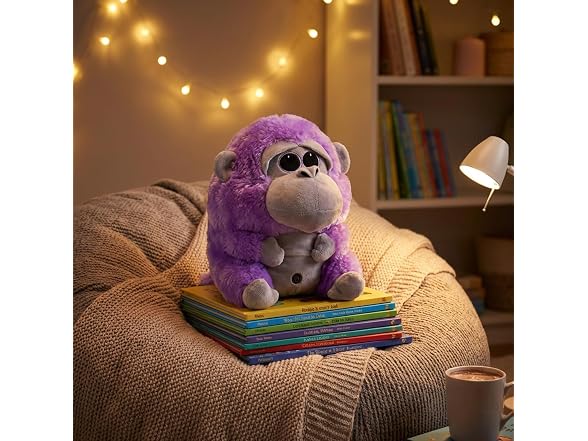 Assorted Neon Funky Monkey Plush Toy - 10" (1 Pc.)