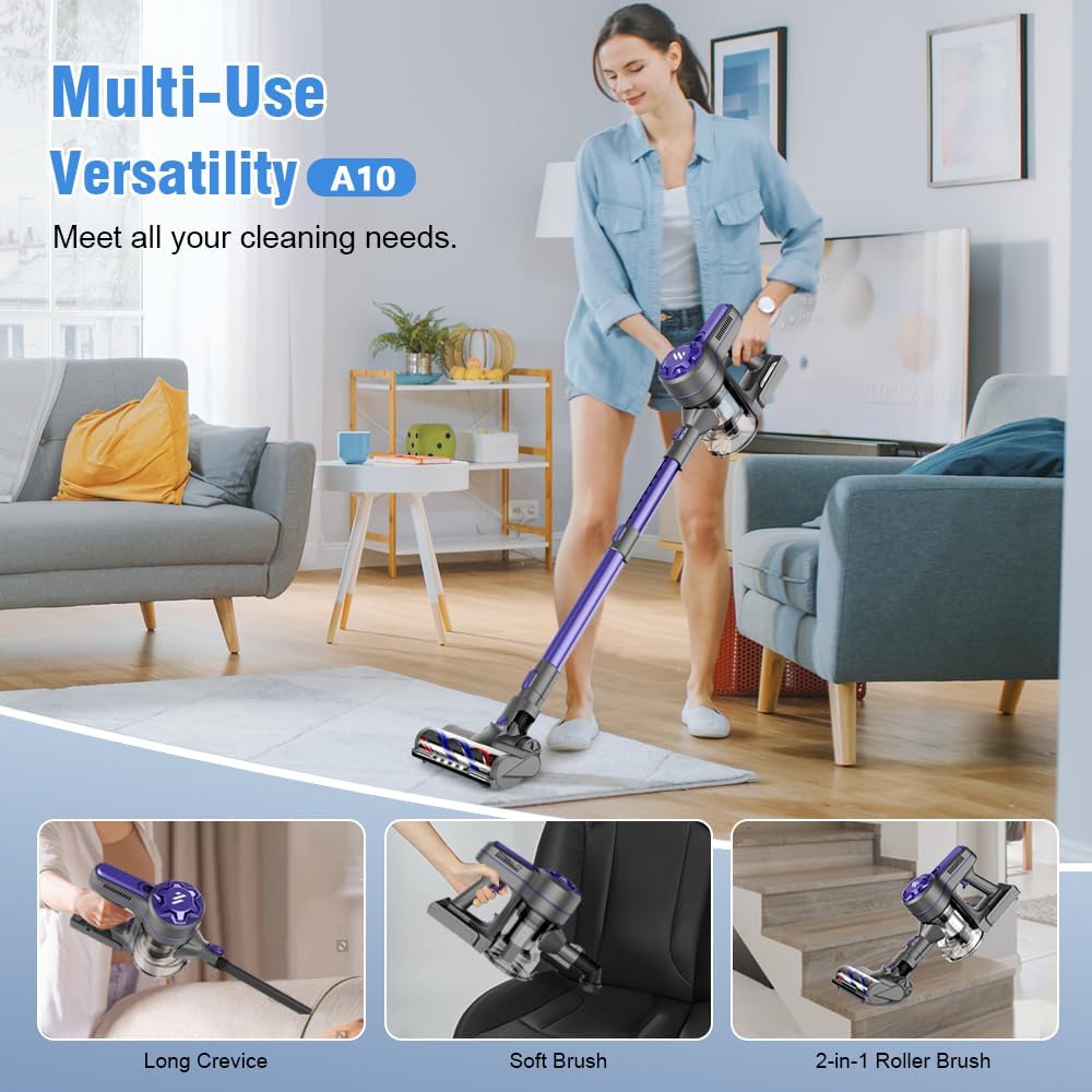 ZOKER A10PRO Direct Stick Vacuum Cordless - Gallery 13