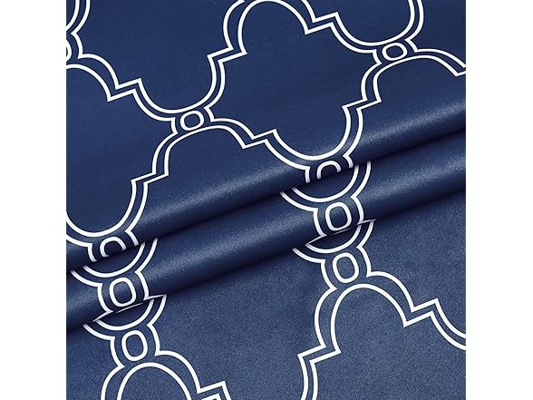 Melodieux Navy Blackout Curtain 2Pk 52"x63"