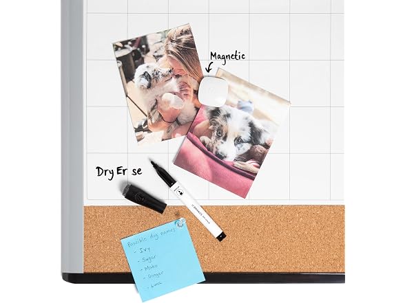 U Brands U Brands Magnetic Dry Erase 3-in-1