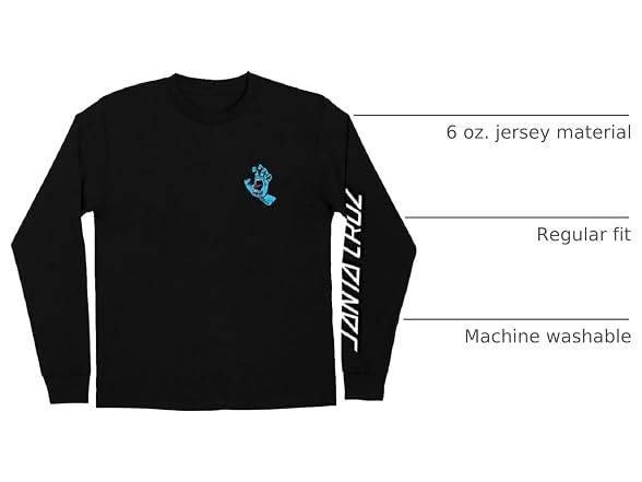 Santa Cruz Men (S) Screaming Hand Sm T-Shirt