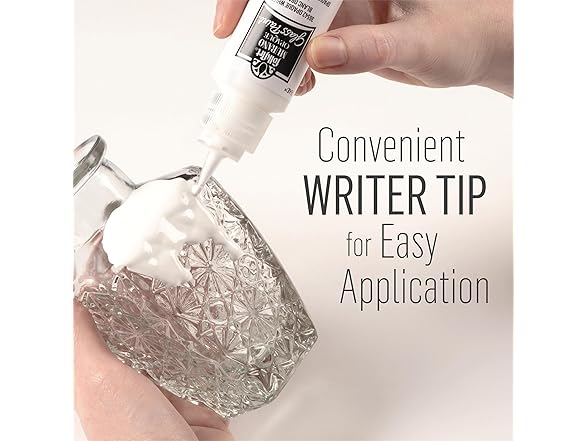 FolkArt Murano Opaque Acrylic Glass Paint, White