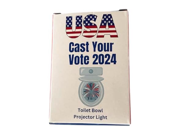 Trump Biden Toilet Light Projector