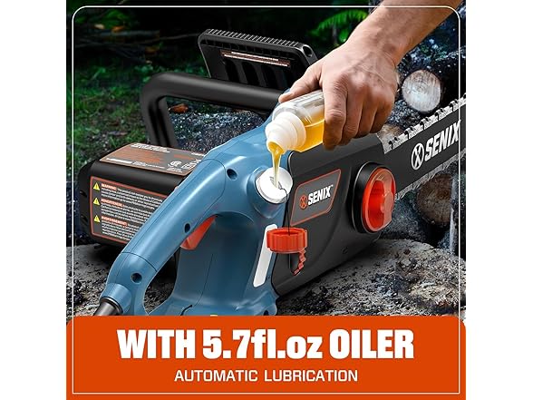 18" SENIX Corded Chainsaw