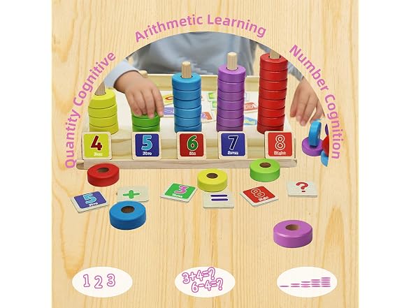 Lydaz Toddler Montessori Math Toy