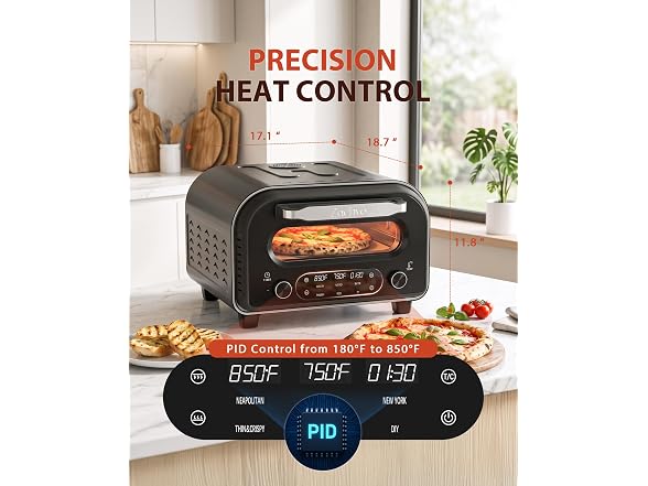 Zachvo Electric Pizza Oven