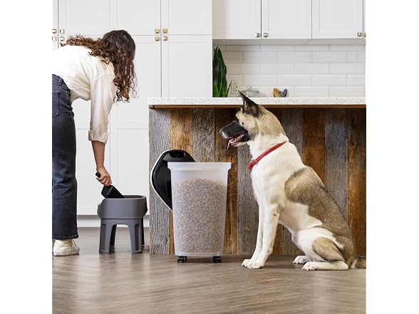 IRIS USA Dog Food Storage Container, Up to 2