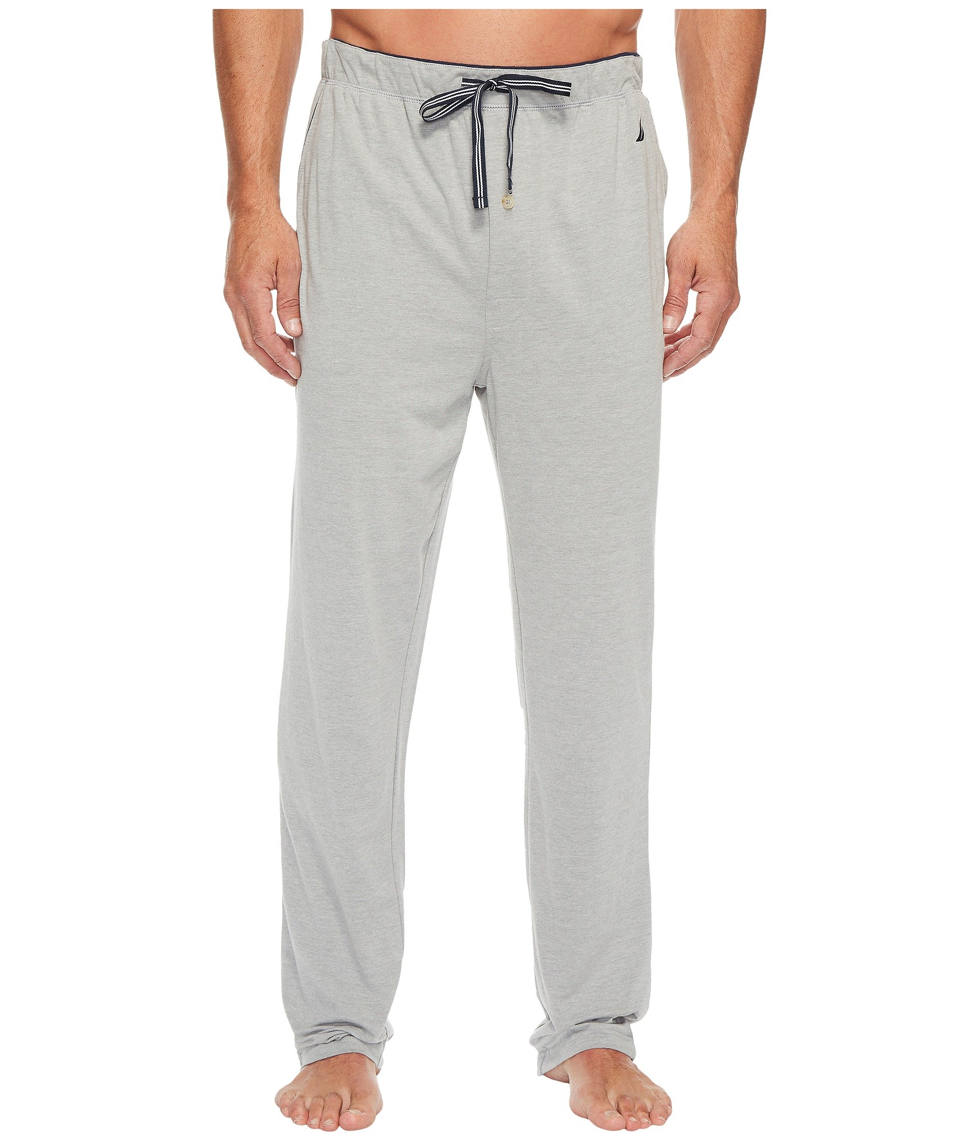 Nautica Knit Sleep Pants Grey Heather - Gallery 3