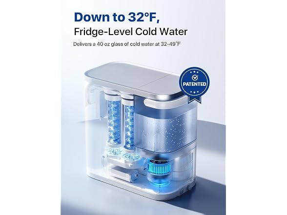 NOVETE Reverse Osmosis Water Filter Countertop