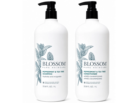 Mint & Tea Tree Shampoo + Conditioner