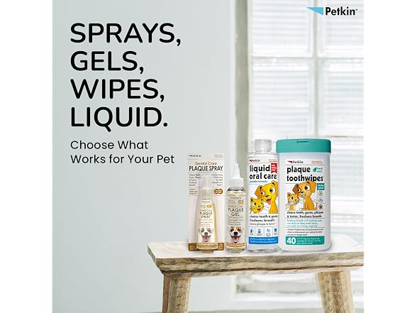 PETKIN Toothwipes Dogs/Ca Size 40ct Toothwip