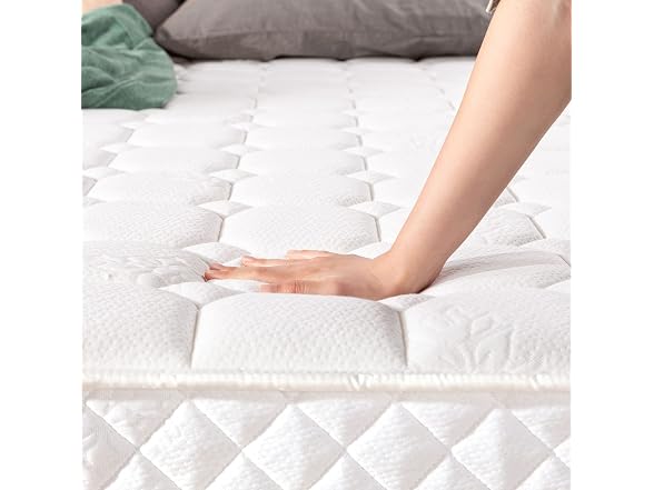Best Price Mattress 8 Inch Tight-Top Pocket Spring Queen Mattress