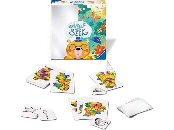 Ravensburger Half & Seek Fun Mirror Search Game