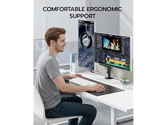 ARES WING Dual Monitor Mount