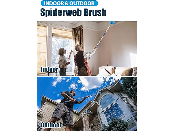Cobweb Duster W/ Extension Pole