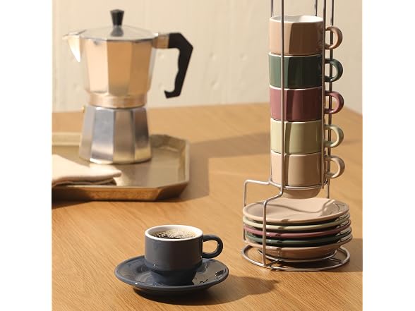 Gibson Home Brew Harmony 13 Piece Espresso Cup Set