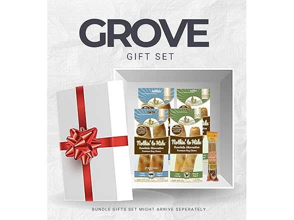 GROVE 2X Fieldcrest Farms Nothin' to Hide Beef Grain Free Chews