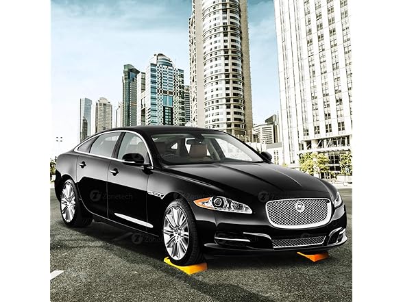 Zone Tech TS0004 4 Pack Tire Saver Ramps Yellow