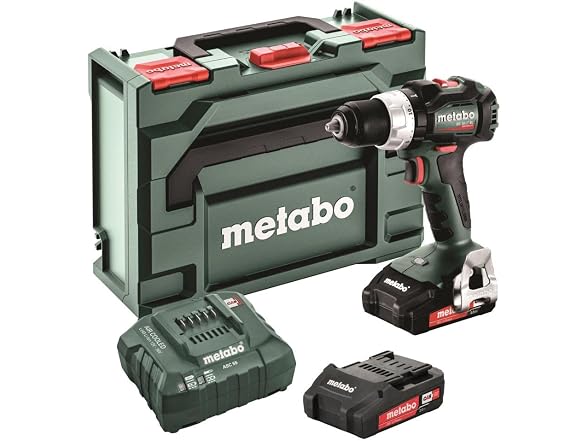 Metabo 602325520 18V BS 18 LT BL Drill Driver Kit