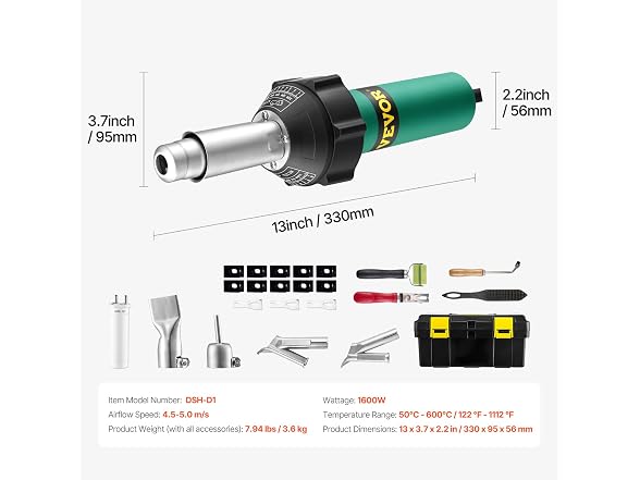 Hot Air Plastic Welder