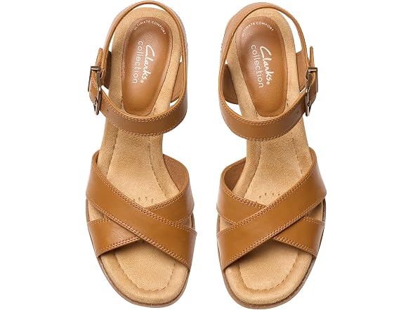 Clarks Women's Emmalae Iris Sandals, Bla