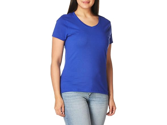Hanes Women X-temp V-neck T-shirt