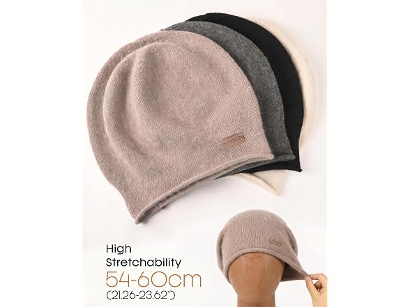 FURTALK Slouchy Beanie-Mixed Brown