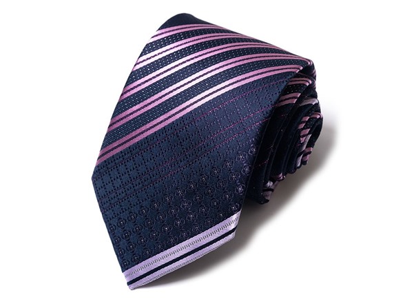 Formal Men’s Necktie - Purple Reign Texture