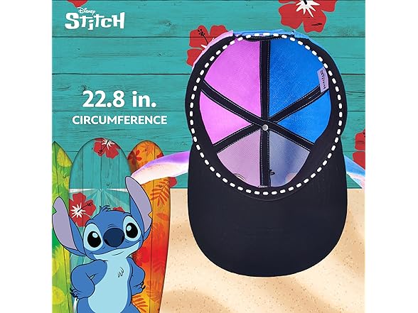 Disney Stitch Angel Face Baseball Cap