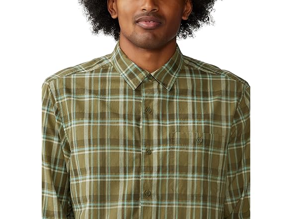 Mountain Hardwear Men Big Cottonwood LS Shirt