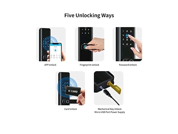 6 in-1 Smart Door Lock - Gallery 6