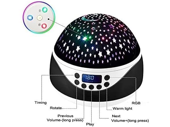 Starry Night Light Projector