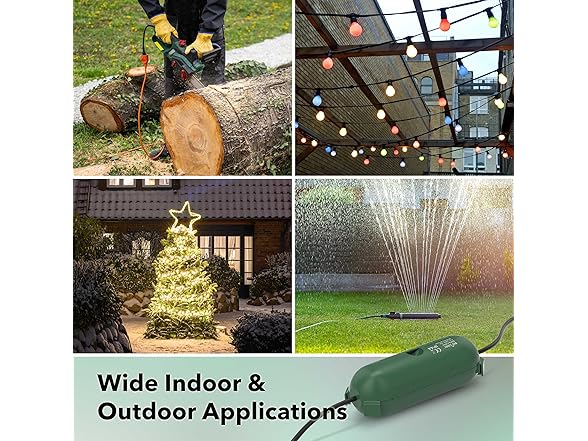 BN-LINK B0DBH4JGJQ BN-LINK Outdoor Extension Cord Safety 